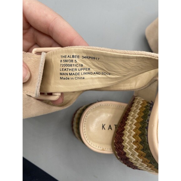 Katy Perry The Albee Suede Sandals Size 8.5 - Picture 7 of 8